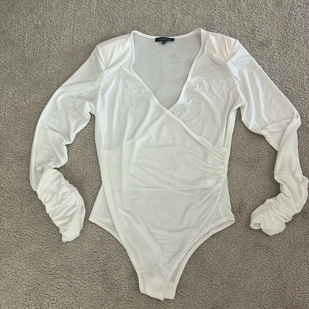 CQ by CQ Polyester/Spandex Body Suit Size M